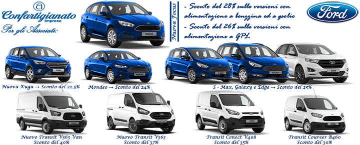 Convenzioni Ford Confartigianato